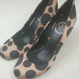 Women's JS by Jessica Simpson Polka Dot Pumps - Si